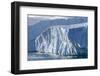 Massive icebergs calved from the Jakobshavn Isbrae glacier-Michael Nolan-Framed Photographic Print