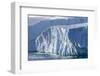 Massive icebergs calved from the Jakobshavn Isbrae glacier-Michael Nolan-Framed Photographic Print