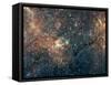 Massive Star Cluster-Stocktrek Images-Framed Stretched Canvas