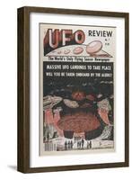 Massive UFO Landings to Take Place: Will You be Taken Onboard by the Aliens?-null-Framed Art Print