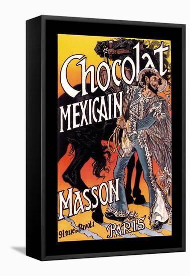 Masson: Chocolat Mexicain-Eugene Grasset-Framed Stretched Canvas