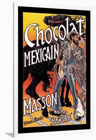 Masson: Chocolat Mexicain-Eugene Grasset-Framed Art Print