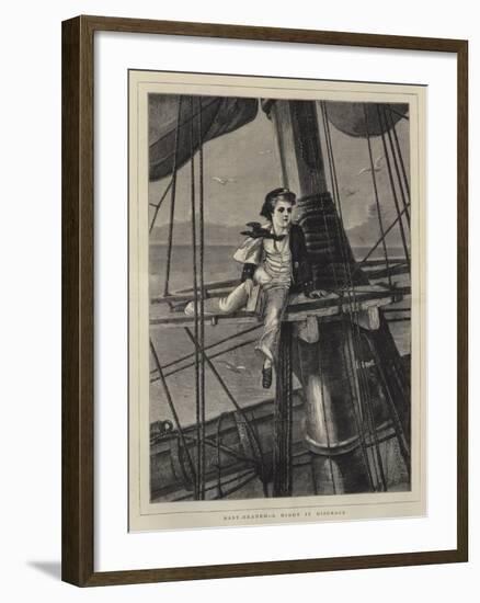 Mast-Headed, a Middy in Disgrace-Charles Wynne Nicholls-Framed Giclee Print