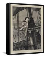 Mast-Headed, a Middy in Disgrace-Charles Wynne Nicholls-Framed Stretched Canvas