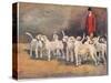 Master and Hounds, Illustration from 'Hounds'-Thomas Ivester Lloyd-Stretched Canvas