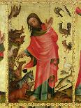 The Creation of Adam, Detail from the Grabow Altarpiece, 1379-83-Master Bertram of Minden-Giclee Print