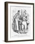 Master Bull and His Dentist, 1861-null-Framed Giclee Print