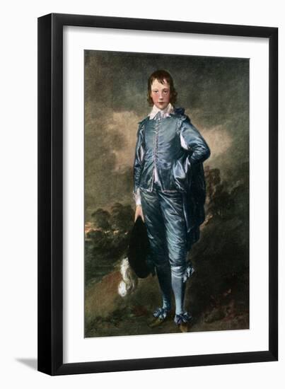 Master Buthall, (The Blue Bo), C1770-Thomas Gainsborough-Framed Giclee Print