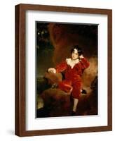 Master Charles William Lambton, 1825-Thomas Lawrence-Framed Giclee Print