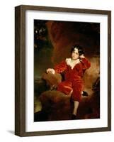 Master Charles William Lambton, 1825-Thomas Lawrence-Framed Giclee Print