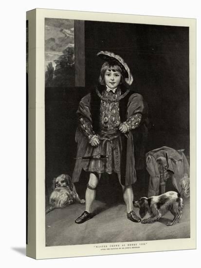 Master Crewe as Henry VIII-Sir Joshua Reynolds-Stretched Canvas