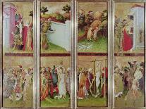 The Adoration of the Magi, Panel from St. Thomas Altar from St. John's Church, Hamburg, Begun 1424-Master Francke-Framed Giclee Print