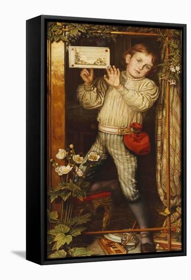 Master Hilary-The Tracer, 1886-William Holman Hunt-Framed Stretched Canvas