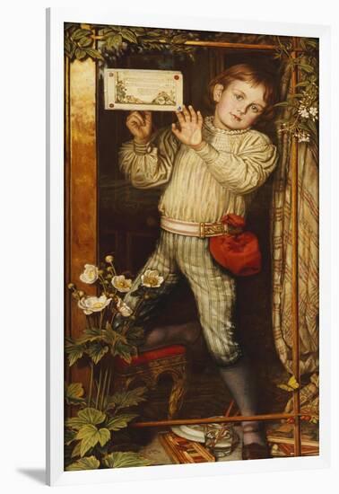 Master Hilary-The Tracer, 1886-William Holman Hunt-Framed Giclee Print