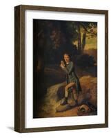 Master James Sayer, at the age of 13, c18th century, (1917)-Johan Zoffany-Framed Giclee Print