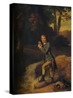 Master James Sayer, at the age of 13, c18th century, (1917)-Johan Zoffany-Stretched Canvas