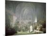 Master Jan Hus (1369-1415) Preaching in the Bethlehem Chapel, from the 'Slav Epic', 1916-Alphonse Mucha-Mounted Giclee Print