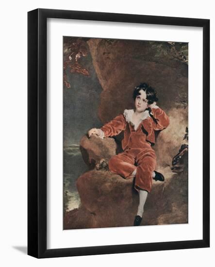 Master Lambton, 1825-Thomas Lawrence-Framed Giclee Print