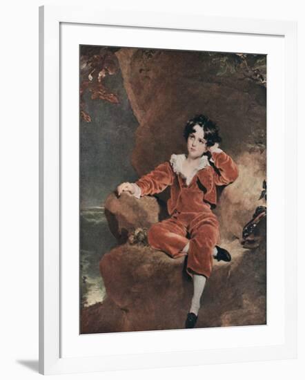 Master Lambton, 1825-Thomas Lawrence-Framed Giclee Print