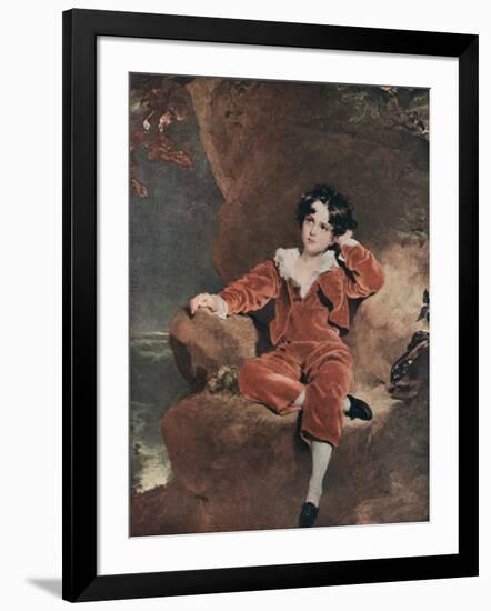 Master Lambton, 1825-Thomas Lawrence-Framed Giclee Print