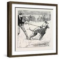 Master Magrath, the Slipper Waiting for the Signal Go!-null-Framed Giclee Print