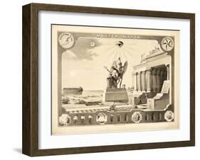 Master Mason-Charles E. Sickels-Framed Giclee Print