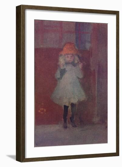 'Master Menpes', c1885, (1904)-James Abbott McNeill Whistler-Framed Giclee Print