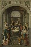 Panel of a Triptych with the Depiction of the Legend of Saint Joachim and Saint Anne-Master of Alkmaar-Giclee Print