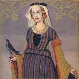 'Zenobie - Reine De Palmyre', 1403, (1939)-Master of Berry's Cleres Femmes-Giclee Print