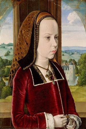 Portrait of Margaret of Austria, c.1490