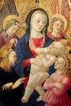 Madonna and Child with Angels-Master Of The Castello Nativity-Framed Giclee Print