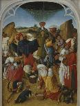 Gathering of the Manna, Oil on Wood, C. 1460-70-Master of the Manna-Framed Stretched Canvas