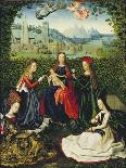 The Virgin of the Rose Garden, 1475-80 (Oil on Panel)-Master of the St. Lucy legend-Premium Giclee Print