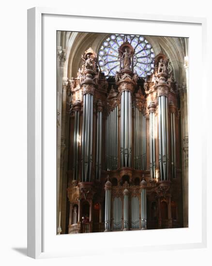Master Organ, Saint-Eustache Church, Paris, France, Europe-Godong-Framed Photographic Print