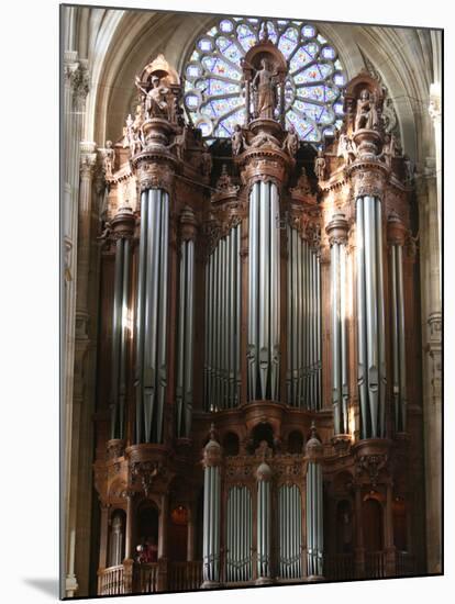 Master Organ, Saint-Eustache Church, Paris, France, Europe-Godong-Mounted Photographic Print