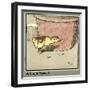 Master Quack the Duckling Finds a Tough Morsel-Cecil Aldin-Framed Art Print