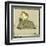 Master Quack the Duckling Riding a Tortoise-Cecil Aldin-Framed Art Print