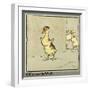 Master Quack the Duckling Sets Off-Cecil Aldin-Framed Art Print