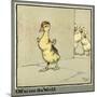Master Quack the Duckling Sets Off-Cecil Aldin-Mounted Art Print
