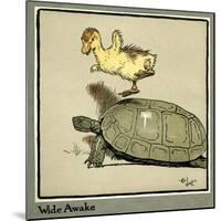 Master Quack the Duckling Thrown into the Air-Cecil Aldin-Mounted Art Print