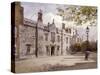 Master's Lodge, Charterhouse, London, 1885-John Crowther-Stretched Canvas