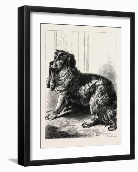 Master's Slippers-null-Framed Giclee Print