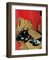 "Master's Uniform," June 10, 1944-Albert Staehle-Framed Giclee Print