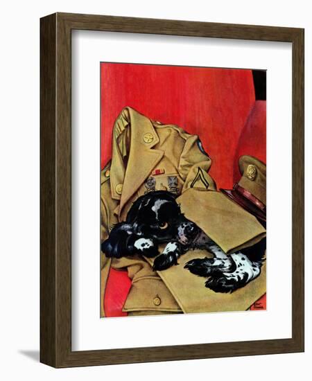 "Master's Uniform," June 10, 1944-Albert Staehle-Framed Giclee Print