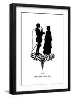 Master Slender and Anne Page-Paul Konewka-Framed Giclee Print