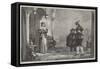 Master Slender and Anne Page-Sir Augustus Wall Callcott-Framed Stretched Canvas