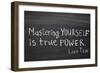 Mastering Yourself-Yury Zap-Framed Premium Giclee Print