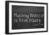 Mastering Yourself-Yury Zap-Framed Premium Giclee Print