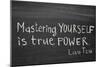 Mastering Yourself-Yury Zap-Mounted Premium Giclee Print