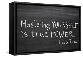 Mastering Yourself-Yury Zap-Framed Stretched Canvas